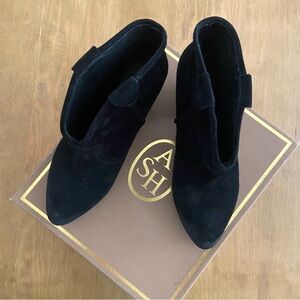Winter Ankle boots with 2 inch heel by Ash Italian fashion brand.
